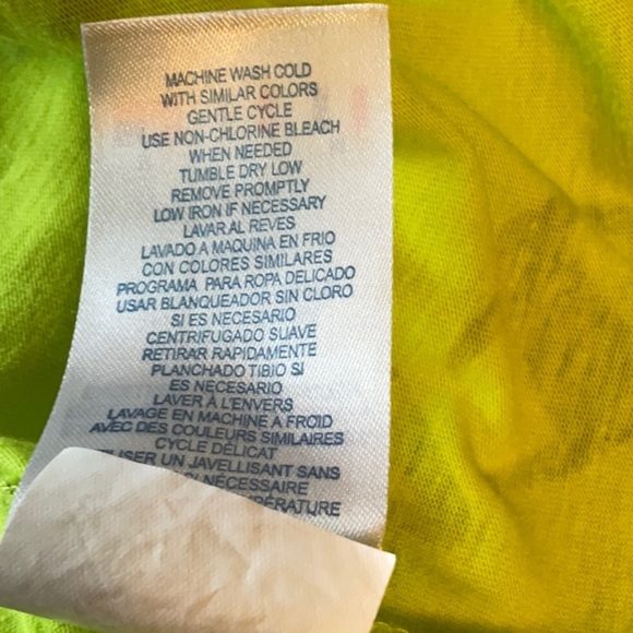 Champion Kids Neon Green Logo T-Shirt - Picture 5 of 5